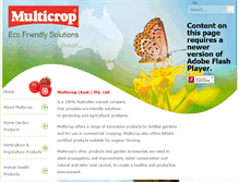 Tablet Screenshot of multicrop.com.au